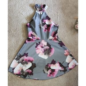 Charlotte Russe - Floral Skater Dress
